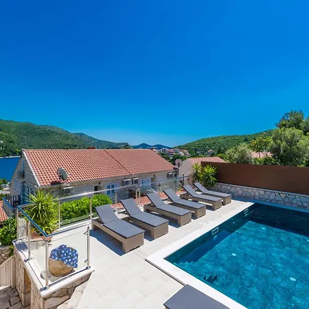 Vacation With Private Heated Pool * Zaton (Dubrovnik-Neretva)
